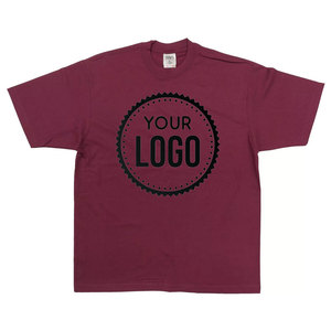 Impresión personalizada Pro Club Hombres en blanco de gran tamaño Drop Shoulder Pro Club Hombres 6-Pack Heavyweight T-shirt para hombres - Product Image 4