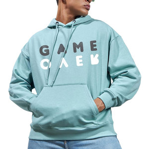 Prix de gros : Hoodies oversize basiques avec intérieur en peluche épaisse et extérieur minimaliste pour un style streetwear - Product Image 1
