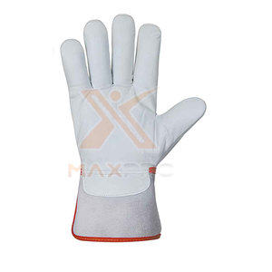 Vêtements de travail, nouvelle arrivée, design personnalisé, gants de travail en cuir de haute qualité, imperméables, ignifuges, antidérapants, personnalisables - Product Image 5