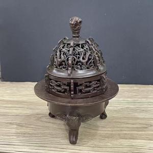 Premium Brass Religious <b>Incense</b> Burner Bakhoor for Home & Office | Elegant Arabic <b>Oud</b> with Traditional Craft Finish 100% Natural - Product Image 6