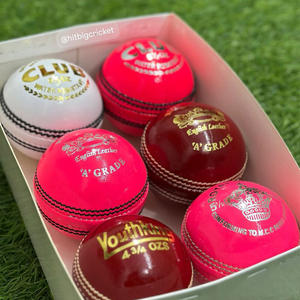 Balle de cricket de qualité supérieure, couleur personnalisée, design en cuir premium avec logo rigide, expérience sportive haut de gamme - Product Image 6