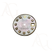 Natürliche Perlmutt Uhr Zifferblatt Edelstein Runde flache Rückseite für die Herstellung von Zifferblatt Runde flache Disco für die Herstellung von Vintage Zifferblatt