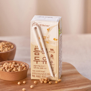 Leche de Soya Sin GMO 190ml x 24 Unidades, Bebida Vegana Suave y Saludable - Product Image 3