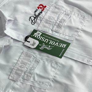 Hoge Kwaliteit Heren Oxford Katoenen Shirt Met Volledige Mouwen Met Vier Functionele Zakken Trendy Vrijetijdskleding Voor Alle Seizoenen - Product Image 5