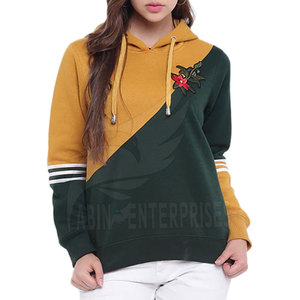 เสื้อฮู้ดผู้หญิงสำหรับฤดูหนาว สีสันตามสั่ง แขนยาว ระบายอากาศได้ดี มีฮู้ด คอปก ไซส์ใหญ่ คุณภาพสูง ขายดี 100% - Product Image 2