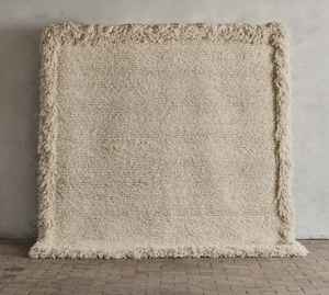 Tapis bohème bohème fait à la main vieilli, en laine marocaine, en turquie, pour la décoration de fête - Product Image 1