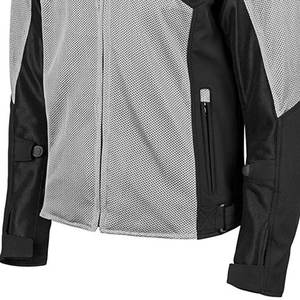 Nueva chaqueta de protección contra caídas transpirable de malla de verano, traje de montar en motocicleta de carreras, chaqueta de verano con estampado reflectante protector - Product Image 4