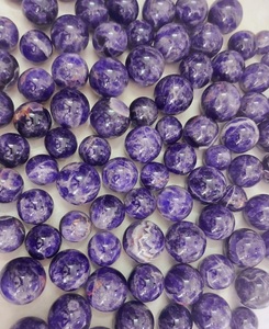 Sphère d'améthyste, pierre de cristal, boule d'améthyste, boule de cristal, géode, boule polie, sphère d'améthyste, boule d'améthyste 50-55MM - Product Image 3