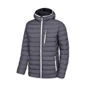 Alta calidad, ligero, duradero, personalizable, cálido, de poliéster, para hombre, chaqueta acolchada de invierno, chaquetas de bombardero de béisbol, chaqueta de invierno - Product Image 1