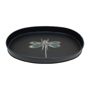 Plateau de service en marbre de conception fantaisie forme personnalisée Bronze fini pour Restaurant et hôtels plateaux de service alimentaire de table faits à la main - Product Image 6