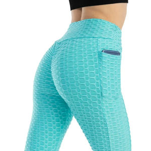 Leggings Deportivos de Cintura Alta, Sin Costuras, a la Moda, con Cintura Elástica, para Gimnasio, Yoga y Ejercicio - Product Image 4