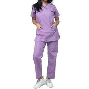 Logotipo personalizado Transpirable Enfermería Hospital Uniformes Enfermera Belleza Salón Dental Ropa DE TRABAJO Uniforme Médico Scrubs Set para Hombres Mujeres - Product Image 6