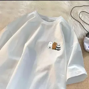 Offre Spéciale Hommes T-Shirt 100% Polaire Nouveau Style Personnalisé Mode Basics Coton Mélangé Meilleure Qualité Sweat - Product Image 6