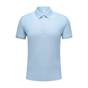 Precio de fábrica Poliéster Algodón Liso Hombres Polos en blanco Logotipo personalizado Impreso Tallas grandes Polos para hombres Polos personalizados - Product Image 3