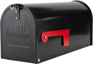 Buzón clásico de alta calidad de EE. UU. Popular estilo de pared de acero de aluminio fundido OEM diseño de granja al por mayor caja de oficina montada en poste - Product Image 2