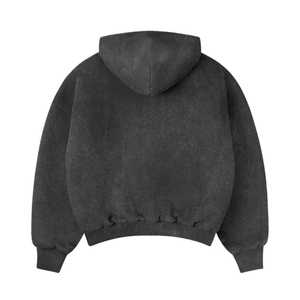 Sweat-shirt surdimensionné de haute qualité 430 g/m², vente en gros, 100 % coton, écologique, hiver, logo personnalisé, sweat-shirts unisexes - Product Image 2