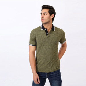 Ustom-Polo de punto de alta calidad para hombre, camisa de poliéster y LICRA con logotipo personalizado, uniforme de golf 100 algodón - Product Image 4