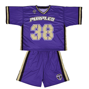 Sublimated Design Printed Lacrosse Uniform For Custom Your Own Brand Logo Short Sleeve Sets With 100% Polyester Fabric - Product Image 6