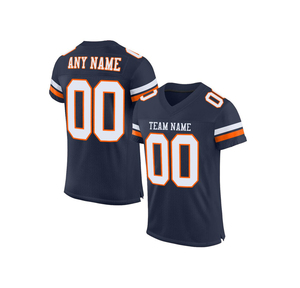 Camisetas de Fútbol Americano Personalizadas al por Mayor con Logotipo Bordado, Impresión por Transferencia de Calor, Nombre del Equipo, Secado Rápido, Manga Corta, Verano - Product Image 1