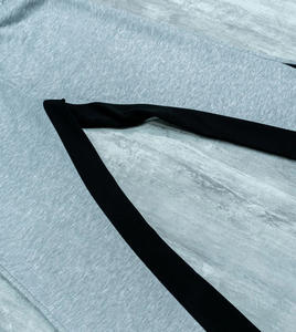 Conjunto de pantalones de chándal acampanados de gran tamaño con logotipo personalizado para hombre, ropa de calle de invierno, servicio de fabricantes, chándal/chándal de talla grande - Product Image 6