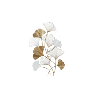 Diseño de hoja moderno decorativo de arte de pared de metal de calidad premium personalizable para función colgante interior o exterior - Product Image 3