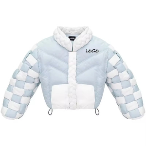 Logo personnalisé d'usine OEM veste bouffante de haute qualité pour hommes veste d'hiver chaude matelassée grande taille - Product Image 1