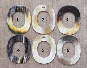 Collier pendentif en corne de buffle, bijoux tribaux naturels et durables pour femmes, haute qualité - Product Image 3