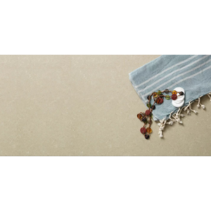 Dalle de quartz Terra Carrara pour cuisine, salle de bain, hôtel, comptoir, dessus de meuble-lavabo, 2 cm, 3 cm, poli, bord arrondi, découpe sur mesure, résistant au feu - Product Image 3
