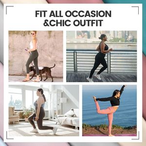 Pantalones de Yoga de Diseño Nuevo, Hechos a Medida, Económicos, Modernos y de Calidad, Hechos en Pakistán, Duraderos, para Fitness, Ajustados, de Cintura Alta y Secado Rápido para Mujer - Product Image 3