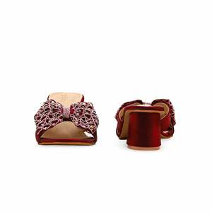 Maroon Fancy Sports pour Chaussons FN7876 - Product Image 2