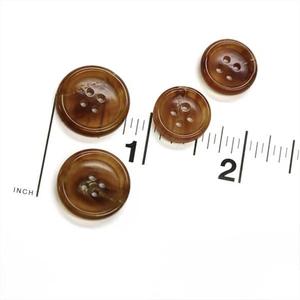 Botones de Cuerno de Búfalo Natural al por Mayor, Acabados y Coloridos para Accesorios de Ropa, Alta Calidad - Product Image 4