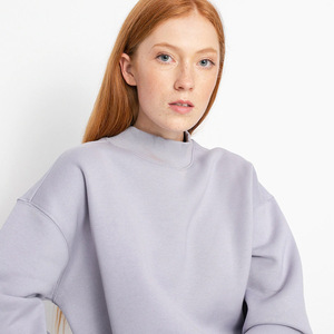 2024 survêtement à motif solide pour femmes 100% coton de haute qualité ensemble imprimé de sweat-shirt et de survêtement personnalisé en vente! - Product Image 6