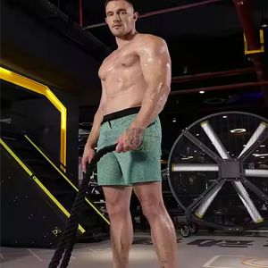 Short de sport unisexe léger de haute rue Joggers en maille athlétique confortables pour hommes femmes Shorts de jogging de Fitness solides - Product Image 3