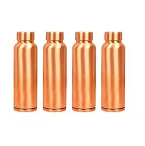 Bouteille en cuivre faite à la main de qualité supérieure avec taille personnalisée disponible à un prix abordable depuis l'Inde - Product Image 4