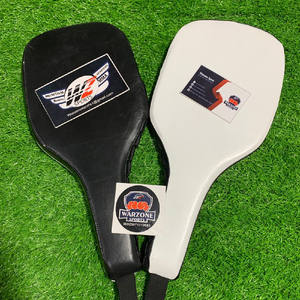 Paleta de boxeo de gama alta de cuero genuino, venta al por mayor, paleta de boxeo para entrenamiento, paleta para patadas, logotipo personalizado, paletas de Kickboxing - Product Image 1