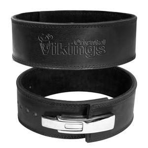 Ceintures de luxe en cuir de peau de vache véritable du Pakistan haltérophilie lourde avec levier à boucle en alliage LUXE - Product Image 1