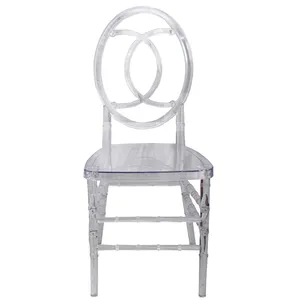 Ghế Chiavari Trong Suốt Bằng Nhựa Acrylic Trong Suốt Đám Cưới Napoleon Bán Chạy