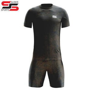 Digital printed soccer football uniform <b>kit</b> - Product Image 3