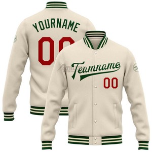 Chaqueta universitaria cómoda con estampado de logotipo personalizado de alta calidad OEM para hombre, el mejor proveedor al por mayor, chaqueta de béisbol universitaria para hombre - Product Image 3
