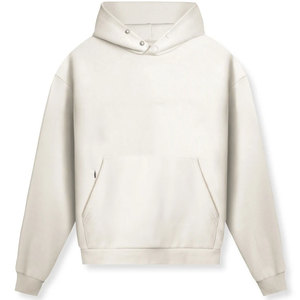 เสื้อฮู้ดดี้ผู้ชายแบบเรียบ ผลิตตามสั่ง ขายส่ง OEM ผ้าฝ้าย 100% กันน้ำ ระบายอากาศได้ดี วัสดุคุณภาพสูง สีและขนาดตามสั่ง - Product Image 6