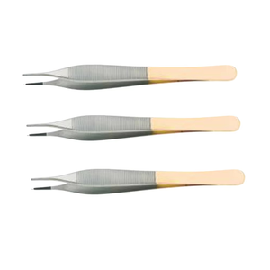 Juego de Instrumentos Quirúrgicos de Acero Inoxidable de Alta Calidad, Pinzas Adson Cruzadas Dentadas TC de 15 cm, Venta al por Mayor B2B - Product Image 1