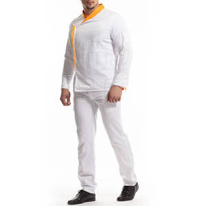 Manga larga Algodón Poliéster Hecho Chef Abrigo Restaurante Cocina Uniforme Venta caliente Chef Uniformes - Product Image 5