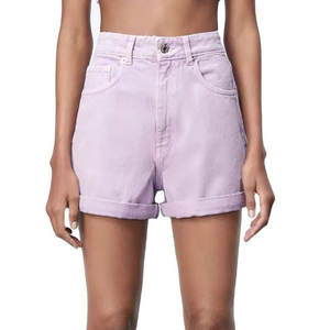 Fashion Apparel Comfortable Women <b>Jeans</b> <b>Shorts</b> In Low MOQ Best-Selling <b>High</b> Quality <b>Jeans</b> <b>Shorts</b> For Women - Product Image 1