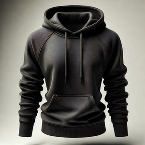 Sweat à capuche noir de qualité supérieure pour hommes et femmes Élégant, durable et parfait pour toutes les saisons Doux, confortable et polyvalent - Product Image 4