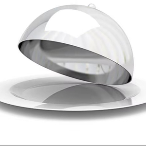 Plat de service en métal fait à la main avec style rustique excellent ajout pour les cuisines de ferme de campagne et les maisons naturelles - Product Image 1