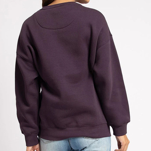 2025 sudaderas profesionales para mujer, sudaderas con capucha de algodón suave con cuello redondo para invierno de alta calidad con logotipo frontal - Product Image 4