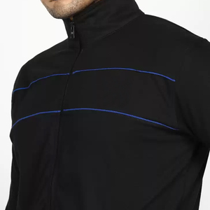 ชุดวอร์มมีซิปสำหรับผู้ชายวัสดุบริการผลิตโลโก้ของคุณเอง - Product Image 5