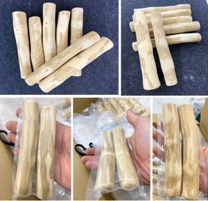 Jouet à mâcher pour chien en bois de café et corde de noix de coco pour les propriétaires d'animaux respectueux de l'environnement - Product Image 3