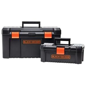 Nuevo Paquete de Caja de Herramientas Portátil Black & Deckerz BDST60129AEV de 19" y 12" - Product Image 1