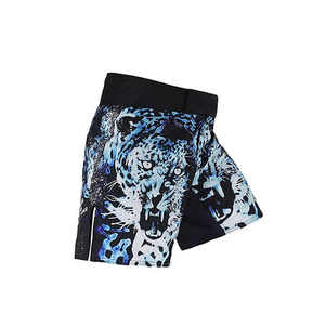 Venta al por mayor de pantalones cortos de Muay Thai de corte perfecto personalizados Boxeo Muay Thai pantalones cortos MMA hombres pantalones cortos - Product Image 4
